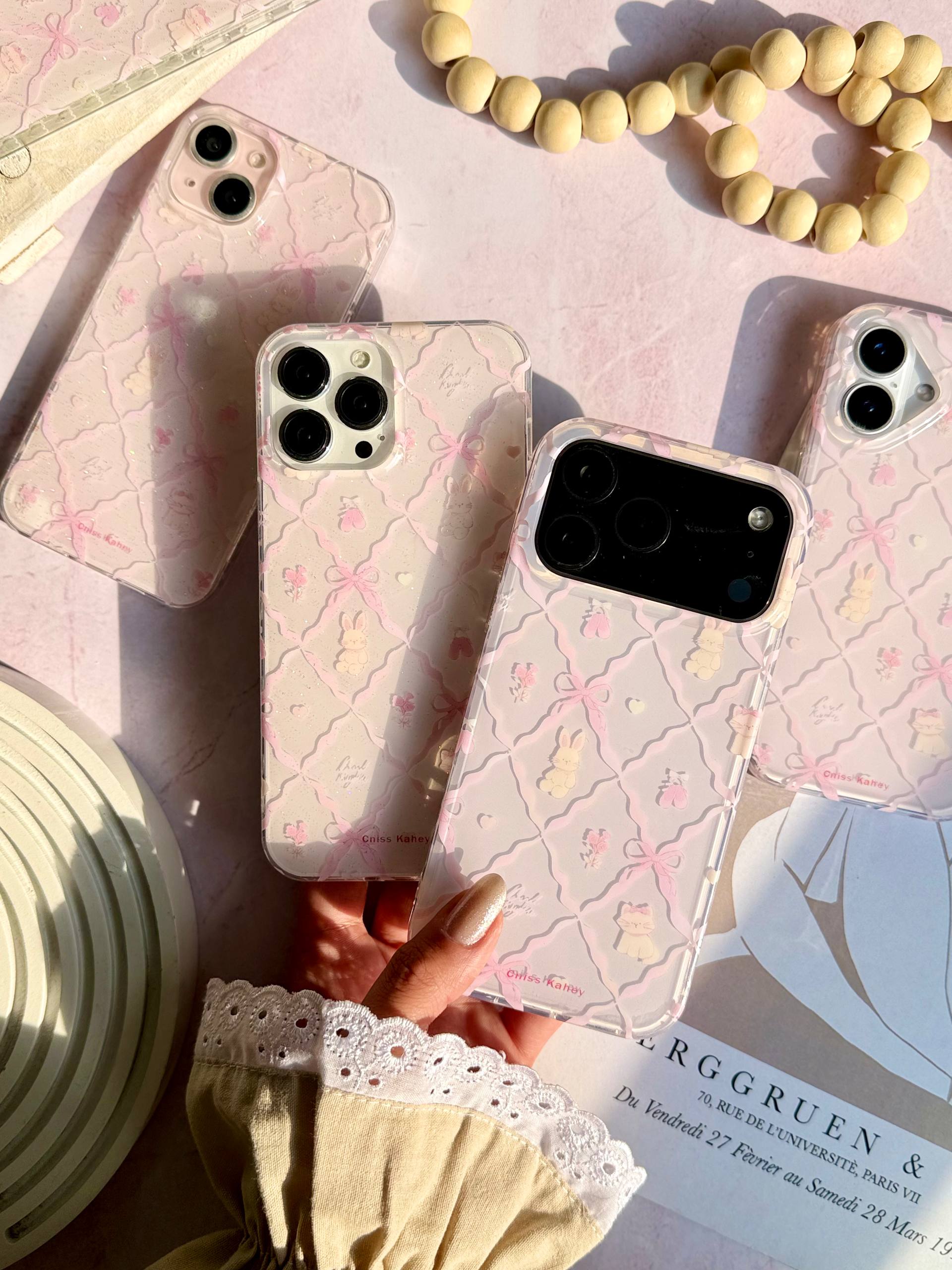 قاب آیفون Kawaii Bunny طرح خرگوش